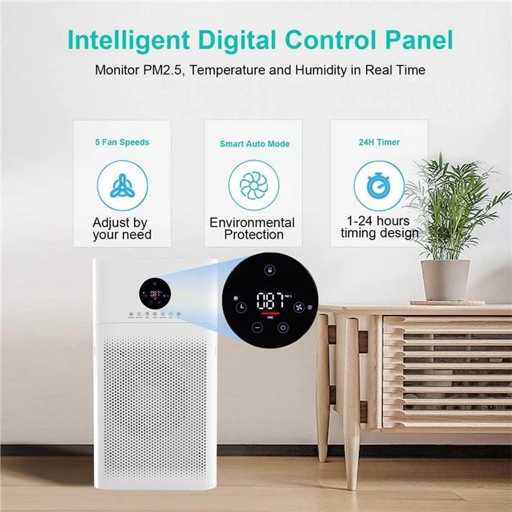 BKJ-60D Elegant Home Air Purifier 600 CADR