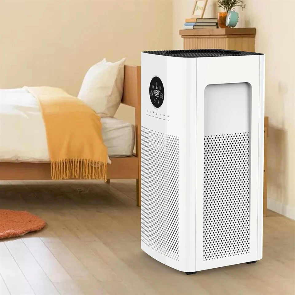 BKJ-55A Fresh Air Home Air Purifier med HEPA-filter